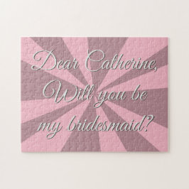 Puzzle ¿Serás Mi Desafío De La Novia?