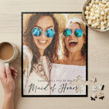 ¿Serás mi empleada de honor? Foto de guión de moda