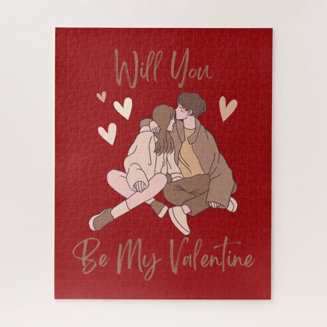 Puzzle Serás Mi Valentín (Vertical)
