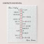 Puzzle ¿Serás mío? - Revelación de la Declaración de Amor<br><div class="desc">Celebra el amor y crea momentos inolvidables con nuestro rompecabezas moderno y minimalista de la tipografía. Este singular rompecabezas combina el arte de resolver puzzles con expresiones de amor sentidas, convirtiéndolo en el regalo perfecto para nuevas confirmaciones de relaciones o propuestas bodas. Complete el rompecabezas y luego llene los espacios...</div>