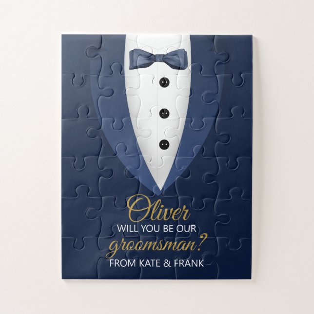 Puzzle ¿Serás Nuestra Propuesta De Matrimonio Personaliza (Vertical)