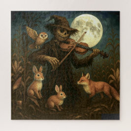 Puzzle Serenade del espantapájaros de la luna completa