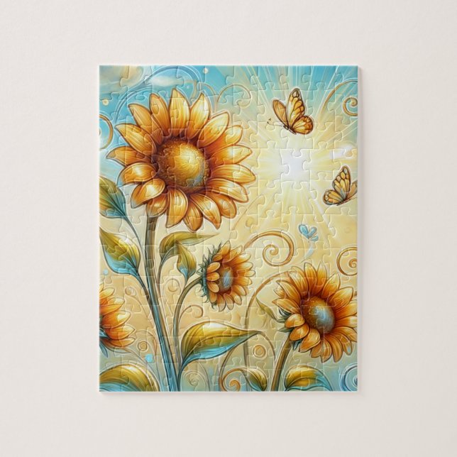 Puzzle Serenata de rayo de sol (Vertical)