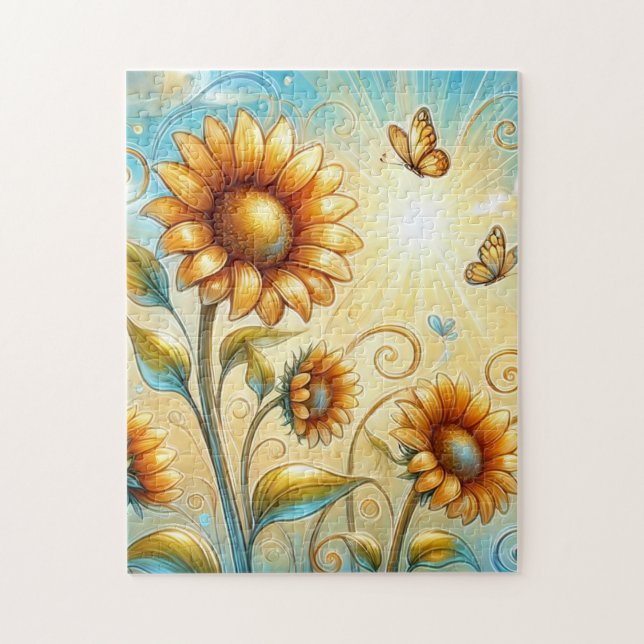 Puzzle Serenata de Rayo de Sol (Vertical)