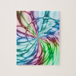 Puzzle Serendipia | Arte fractal multicolor