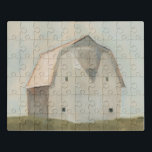 Puzzle Serene Barn<br><div class="desc">Serene Barn II de Emma Scarvey. Un granero único con colores suaves y mullidos en un campo.</div>