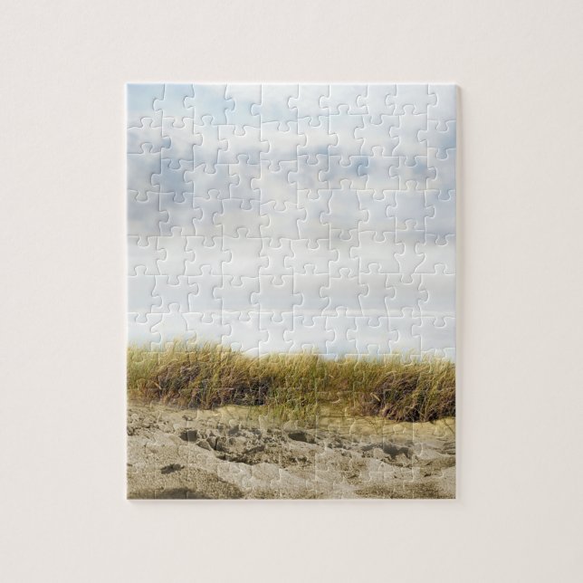 Puzzle Serene Beach Scene (Vertical)