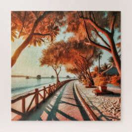 Puzzle Serene Costa Sunset
