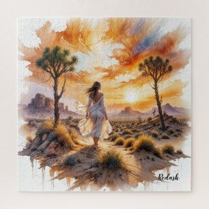 Puzzle Serenidad del Desierto: Viaje Místico a Través de 