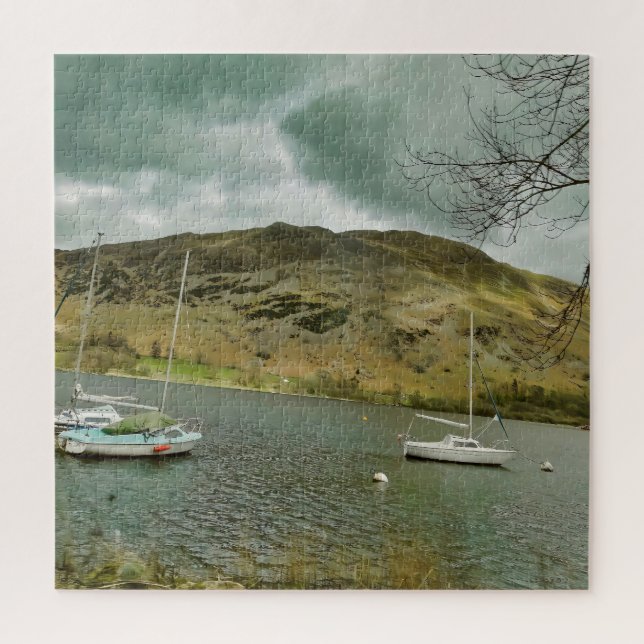 Puzzle Serenidad en el lago Ullswater (Vertical)