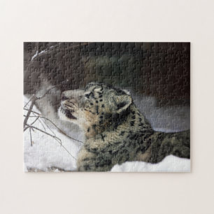 Puzzle Sereno Leopardo de las Nieves