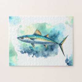 Puzzle Serie acuarela: Mackerel