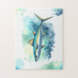 Puzzle Serie acuarela: Mackerel