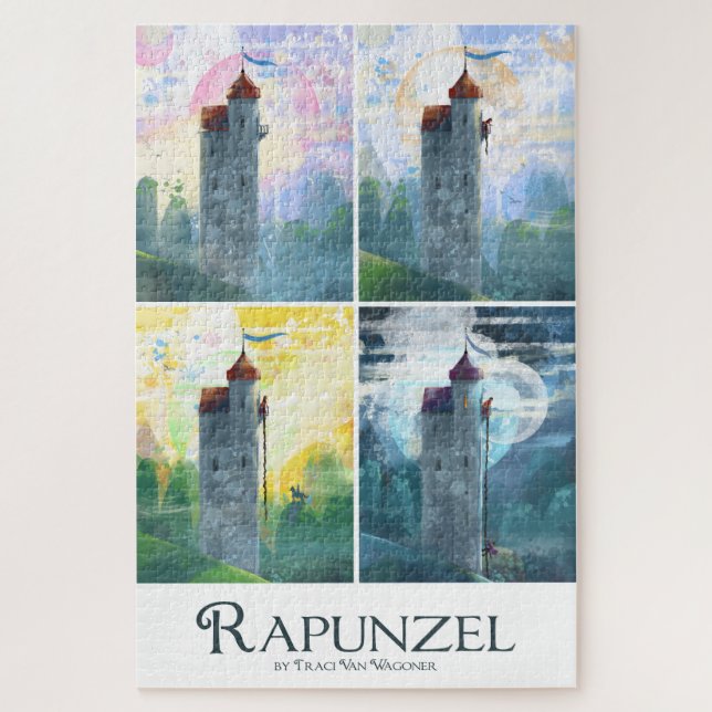 Puzzle Serie de arte de Rapunzel (Vertical)