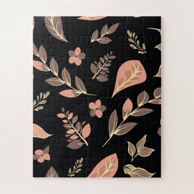 Puzzle Serie de diseño de flores (Vertical)