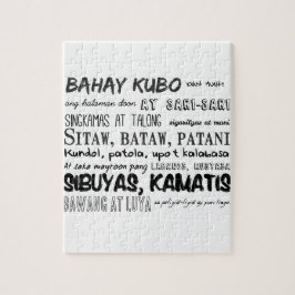 Puzzle Serie de rimas de la guardería filipina
