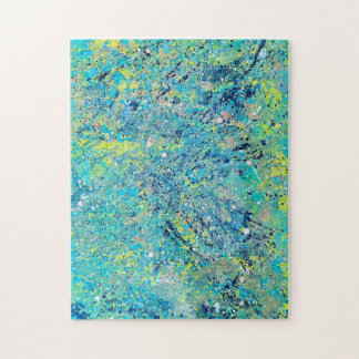Puzzle Serie Harmoni No. 1 – Arte abstracto de resonancia