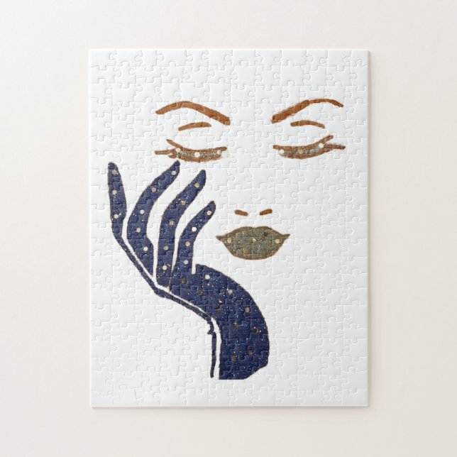 PUZZLE SERIE KEEP IT CUTE - AZUL MARINO (Vertical)