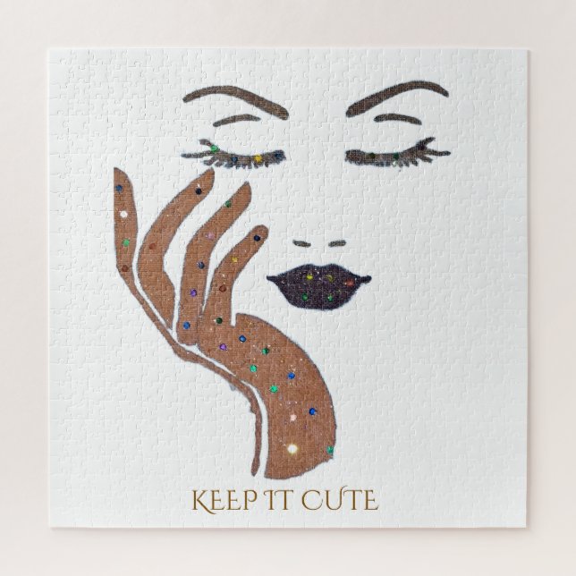 PUZZLE SERIE KEEP IT CUTE - MARRÓN (Vertical)