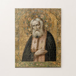 Puzzle Serpahim de Sarov Icono cristiano ortodoxo
