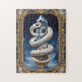 Puzzle Serpiente de Fantasía Mística y Alquimia de Crista