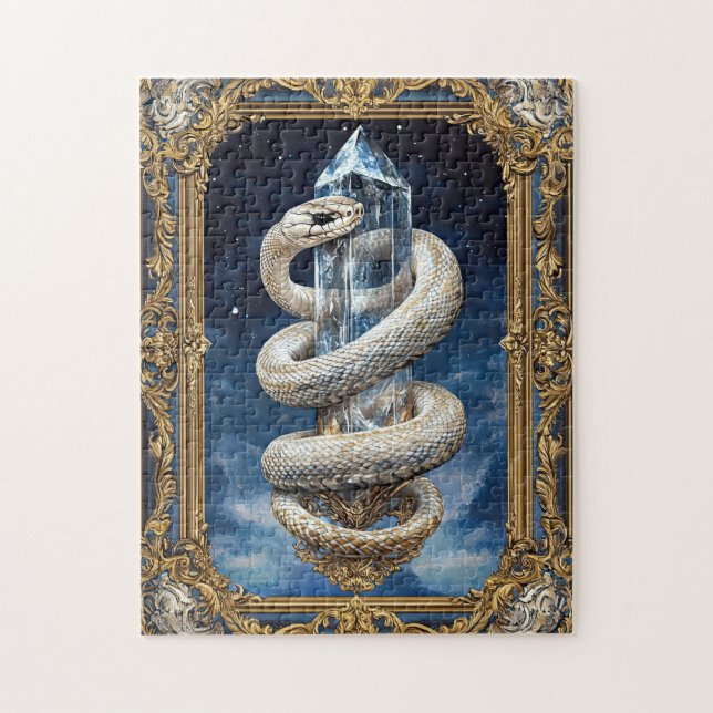 Puzzle Serpiente de Fantasía Mística y Alquimia de Crista (Vertical)