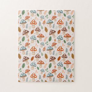 Puzzle Seta, Follaje de otoño, Patrón de la naturaleza