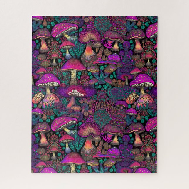 Puzzle Seta Psicodélica Trippy   (Vertical)