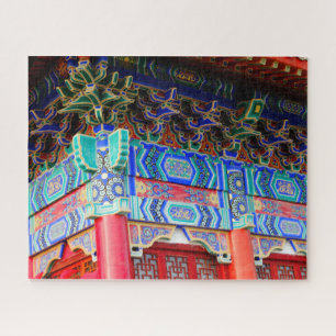 Puzzle Seúl, Corea ~ Arquitectura del Palacio Histórico