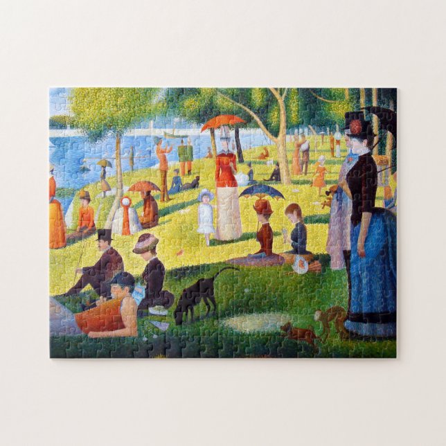 Puzzle Seurat: Un domingo en el La grande Jatte (Horizontal)
