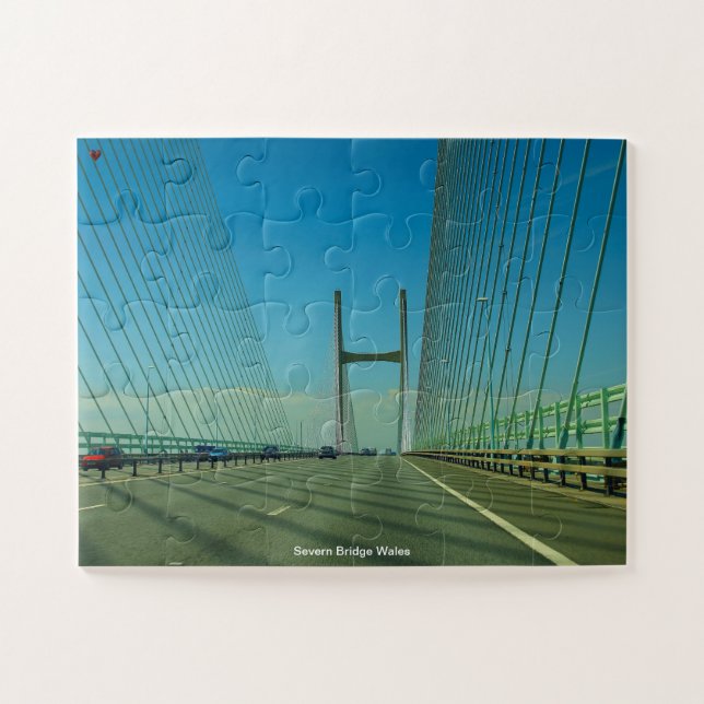 Puzzle Severn Bridge Wales (Horizontal)