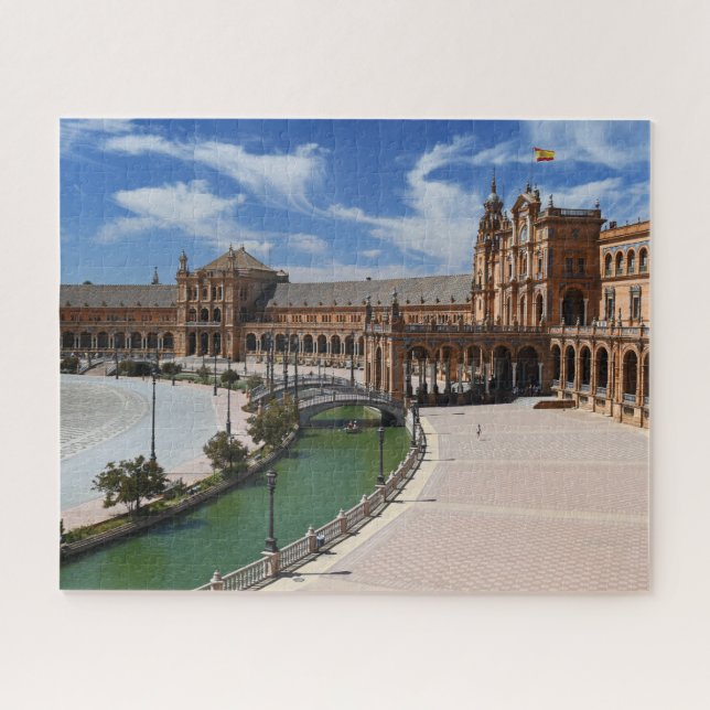 Puzzle Sevilla - Plaza de España (Horizontal)