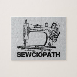 Puzzle Sewciopath Antique Sewing Machine Fun