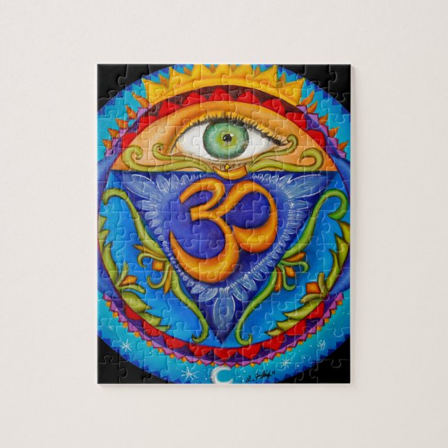 Puzzle Sexto chakra, tercer ojo (Vertical)
