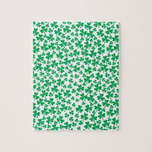 Puzzle Shamrock para el Día de San Patricio