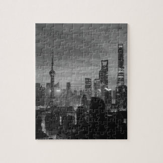 Puzzle Shangai blanco y negro