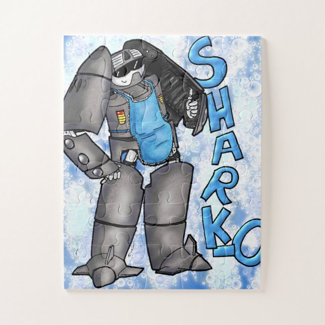 Puzzle Sharko hace platos (Vertical)