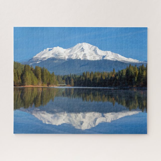 PUZZLE SHASTA DEL SOPORTE REFLEJADO (Horizontal)