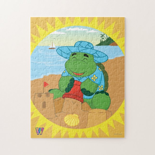 Puzzle Sheldon en la playa (Vertical)