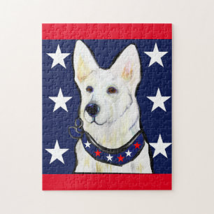 PUZZLE SHEPHERD ALEMÁN BLANCO