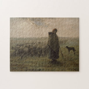 Puzzle Shepherdess y su multitud el   1862-63