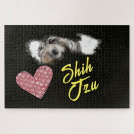 Puzzle Shih Tzu Ojos color sólido 1000 pieza