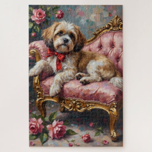 Puzzle Shih Tzu Rococo Sé Mío Día de San Valentín