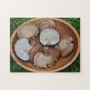 Puzzle Shiitake Mushrooms