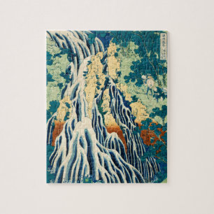 Puzzle Shimotsuke Kurokami-Yama Kurifuri no Taki Japonés