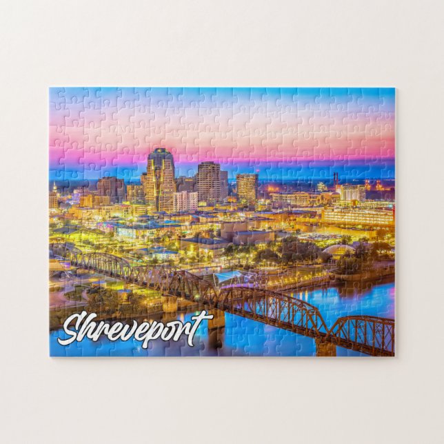 Puzzle Shreveport, Louisiana (Estados Unidos de América) (Horizontal)