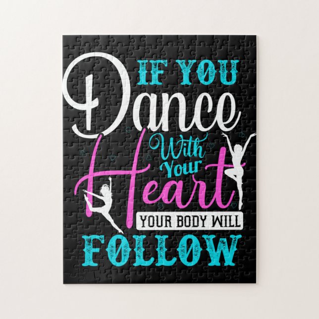 Puzzle Si Bailas Con Tu Corazón (Vertical)