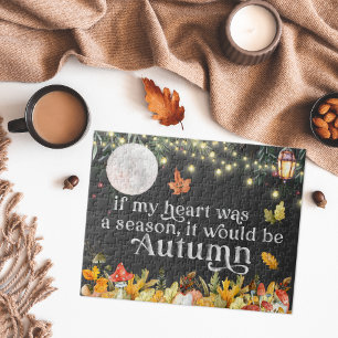 Puzzle Si Mi Corazón Fuera Una Estación Sería Otoño
