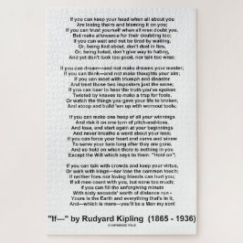 Puzzle Si- Poema de Rudyard Kipling (Foto sin Kipling)