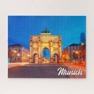 Puzzle Siegestor, Munich, Alemania